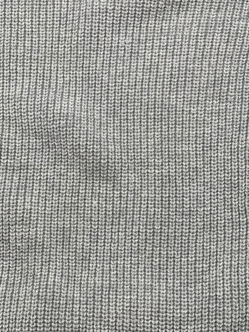 Banana Republic Light Gray Ribbed Half-Zip Sweater - Picture 9 of 9